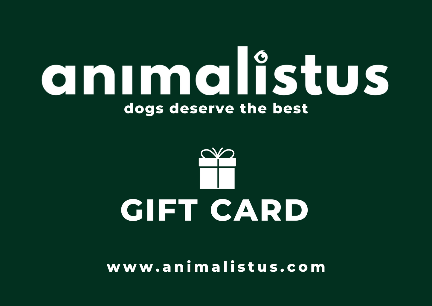 animalistus Virtual Gift Card | animalistus