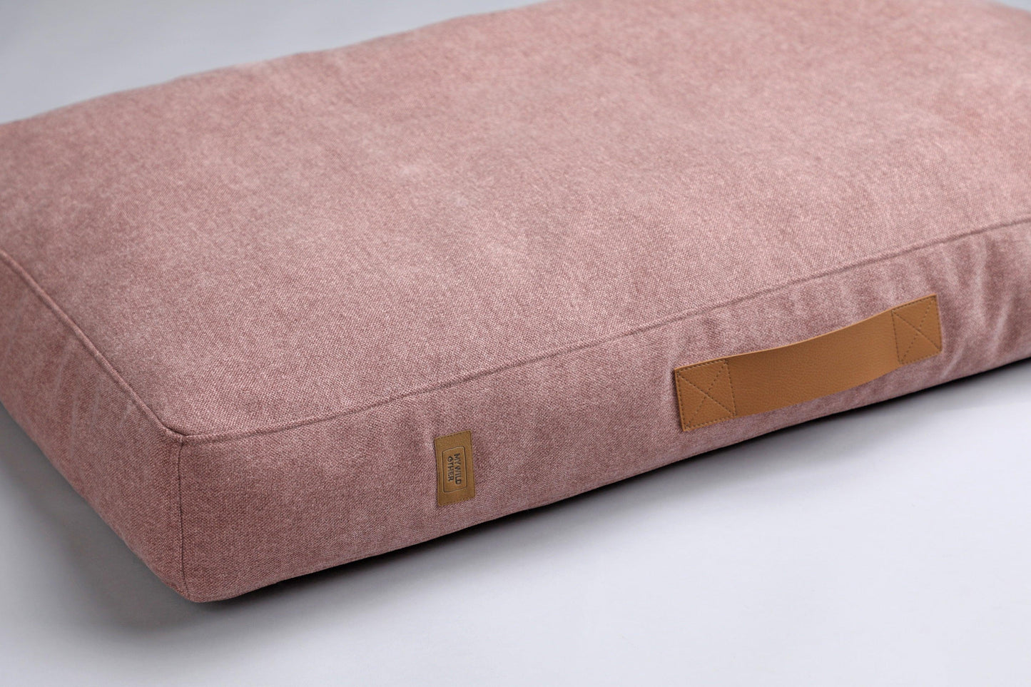 Scandinavian design dog bed | 2-sided | CHESTNUT RED - premium dog goods handmade in Europe by animalistus