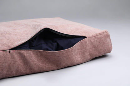Scandinavian design dog bed | 2-sided | CHESTNUT RED - premium dog goods handmade in Europe by animalistus