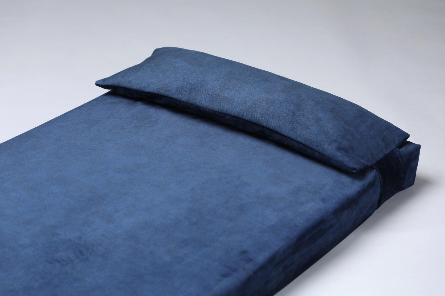 XXL only | 2-sided extra large & supportive dog bed. ROYAL BLUE - premium dog goods handmade in Europe by animalistus