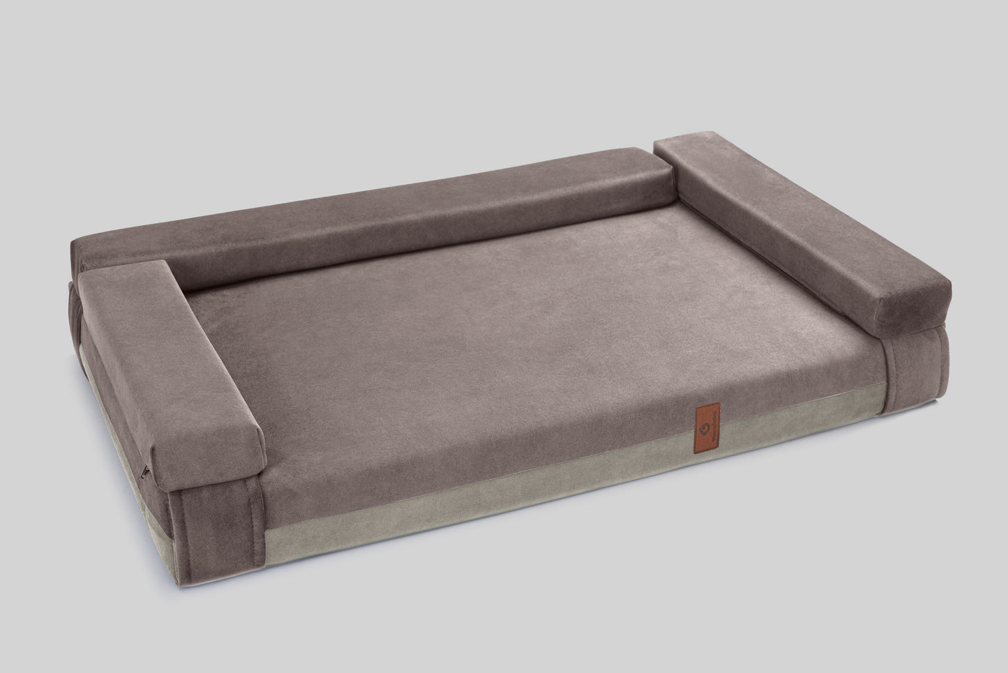 Transformer dog bed | ComfySupport+ | 2-sided | BEIGE+TAUPE | animalistus