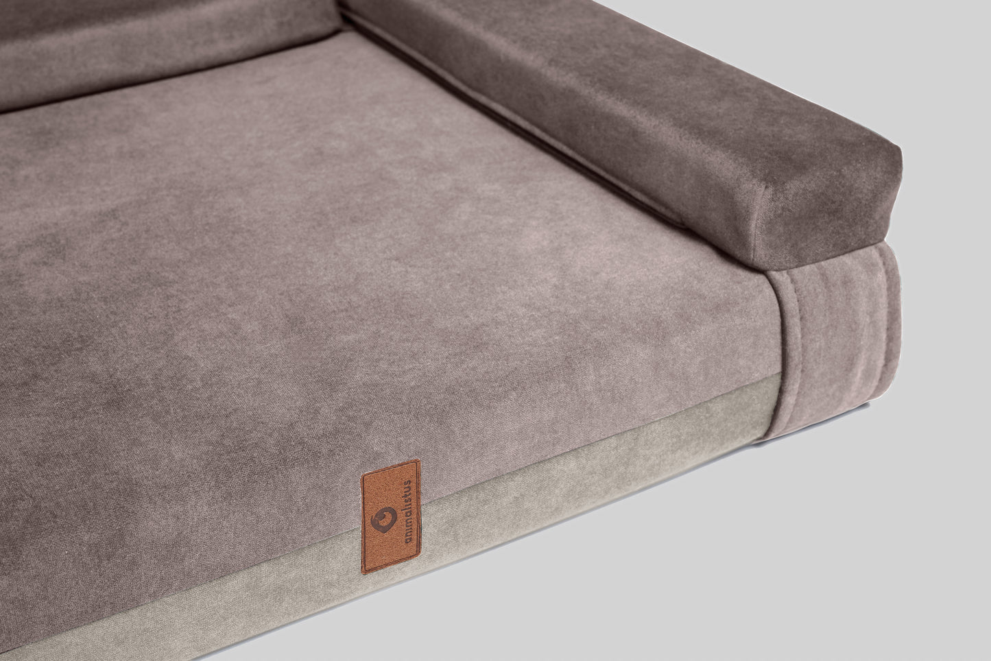 Transformer dog bed | ComfySupport+ | 2-sided | BEIGE+TAUPE | animalistus