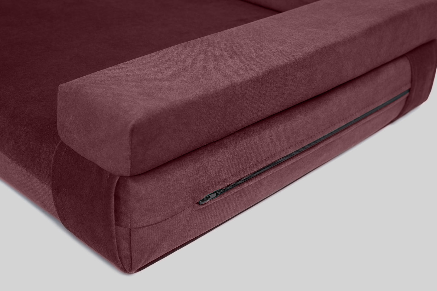 Transformer dog bed | ComfySupport+ | 2-sided | WINE RED | animalistus