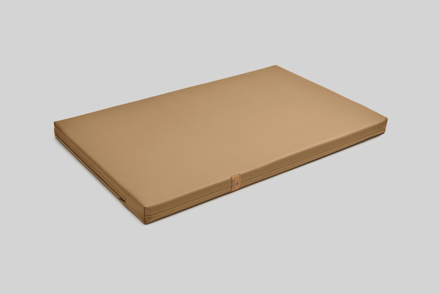 Dog crate mattress | Travel dog bed | 2-sided | Leather-look | COPPER BROWN | animalistus