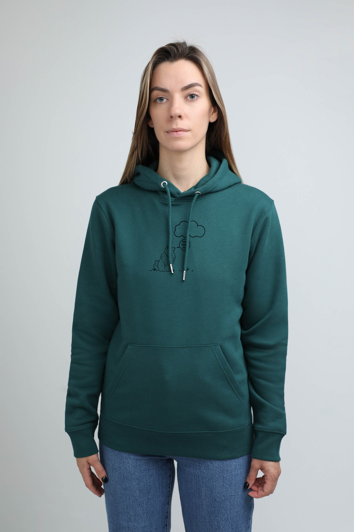 Cloud dog | Hoodie with dog. Regular fit | Unisex | animalistus