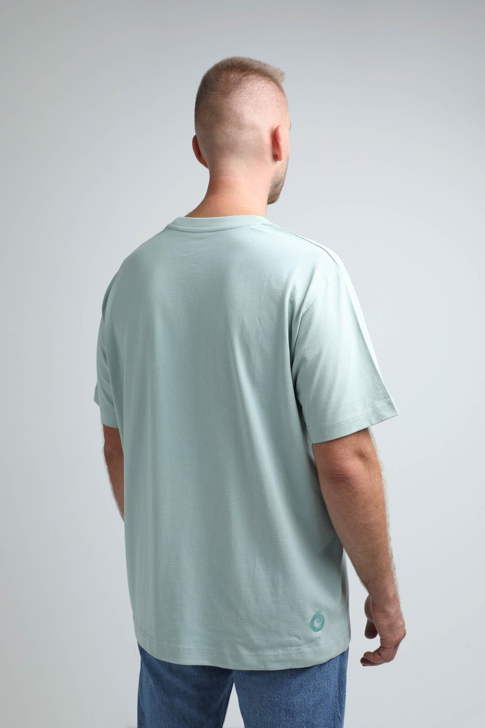 XL available only | How are you holding up? | Heavyweight T-Shirt with embroidered dog. Oversized | Unisex | animalistus