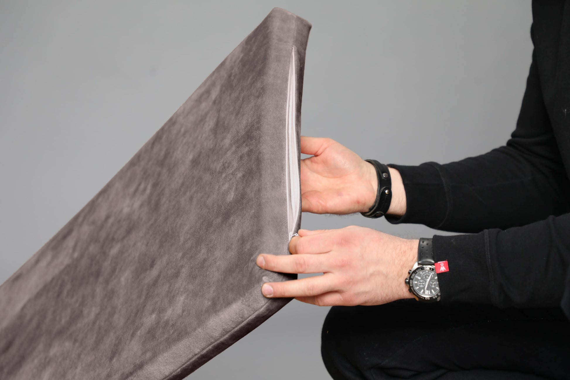 Dog bed with sides | 2-sided | TAUPE | animalistus