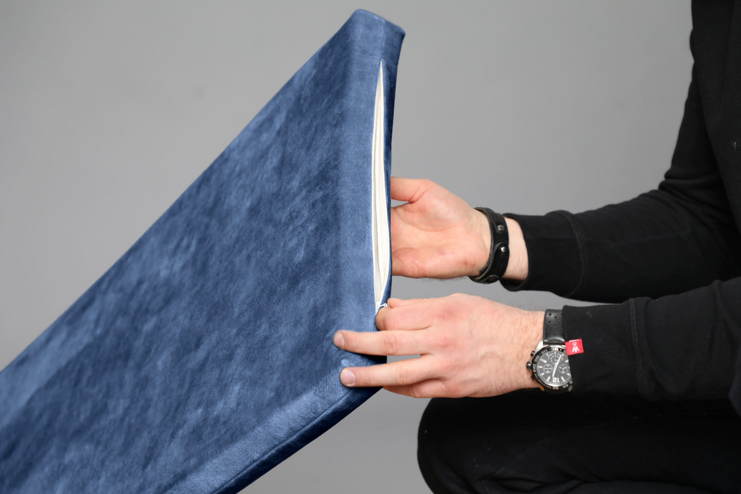 Dog bed with sides | 2-sided | SKY BLUE | animalistus