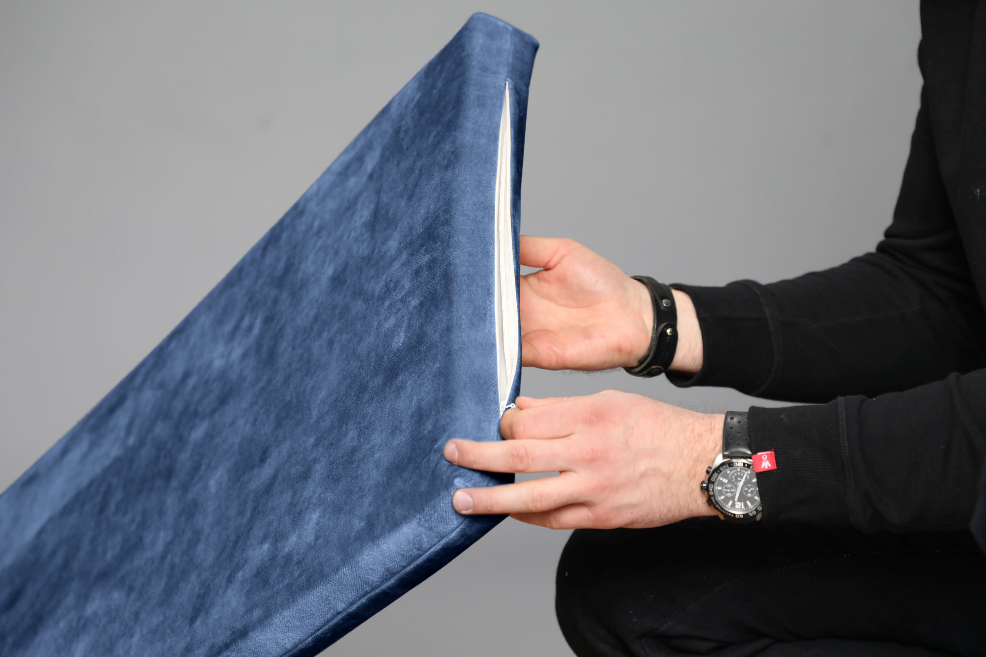 Dog bed with sides | 2-sided | SKY BLUE | animalistus