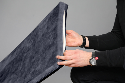 Dog bed with sides | 2-sided | GRAPHITE GREY | animalistus
