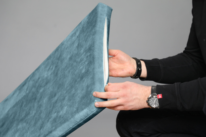 Dog bed with sides | 2-sided | DUSTY GREEN | animalistus