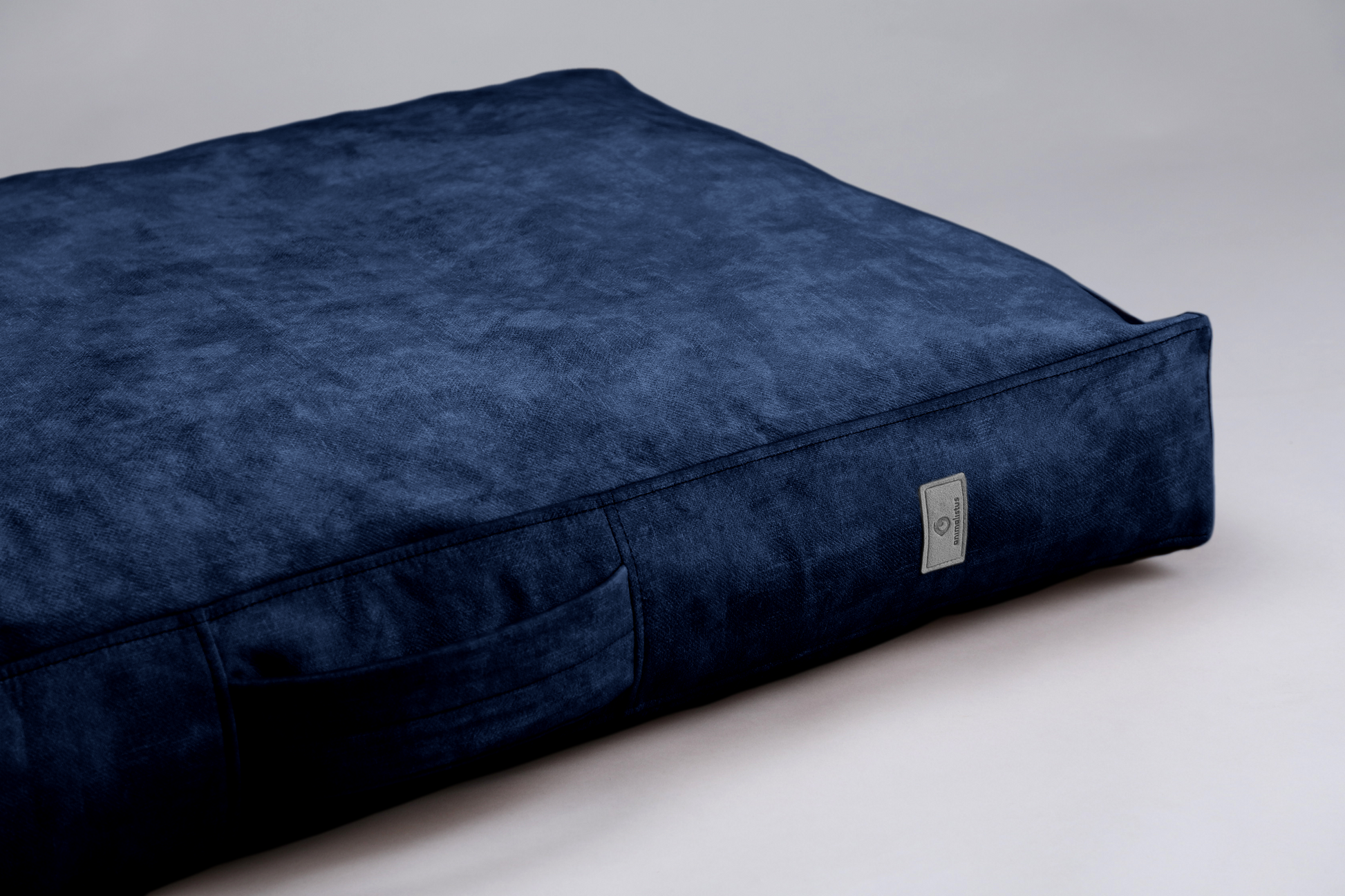 Dog cushion bed | LuxSoft | 2-sided | ROYAL BLUE | animalistus
