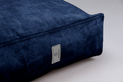 Dog cushion bed | LuxSoft | 2-sided | ROYAL BLUE | animalistus
