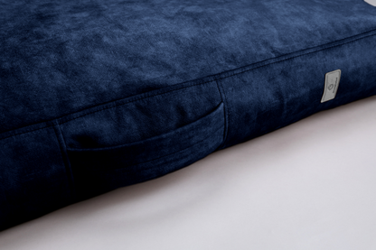 Dog cushion bed | LuxSoft | 2-sided | ROYAL BLUE | animalistus