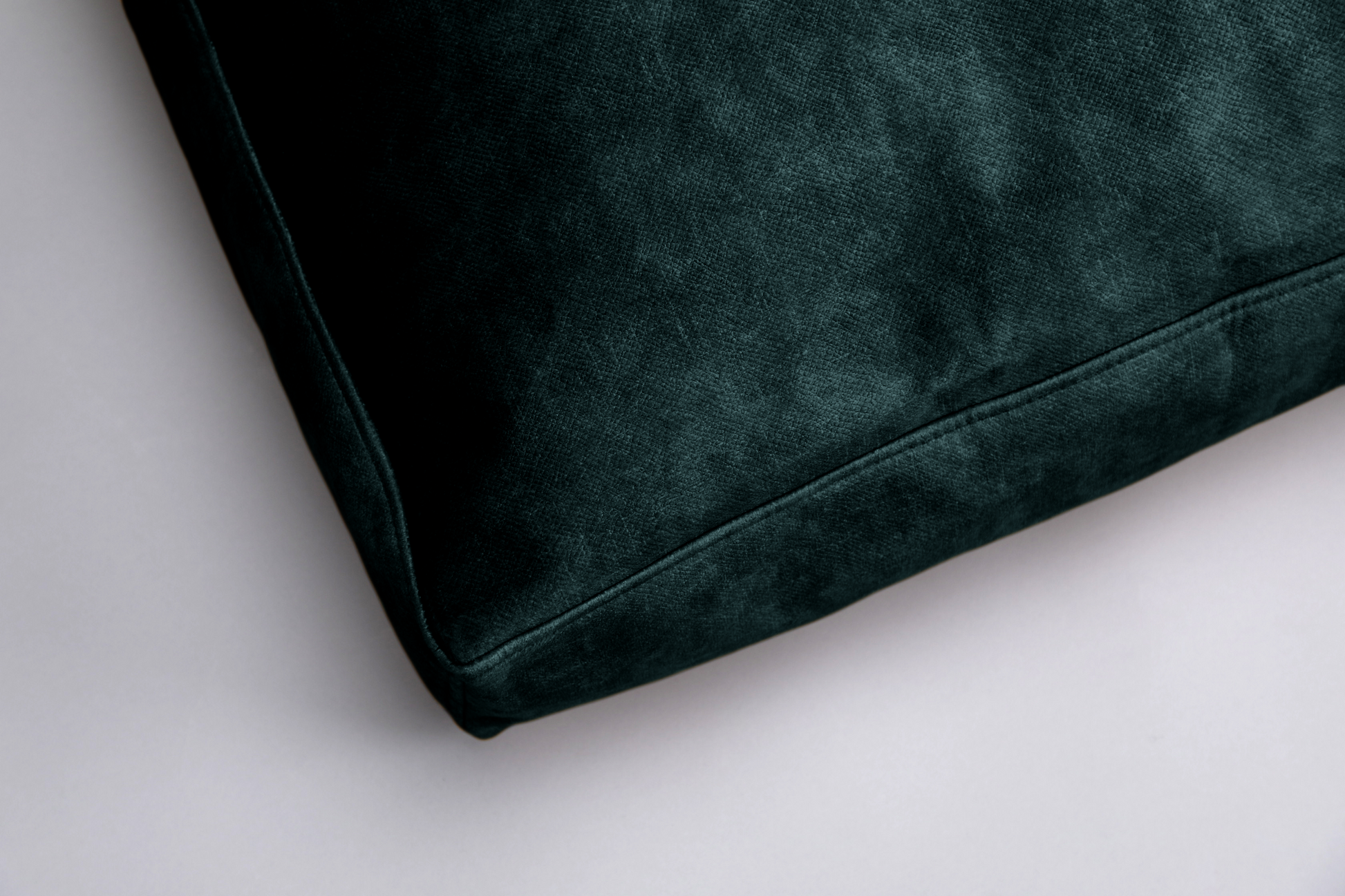Dog cushion bed | LuxSoft | 2-sided | EMERALD GREEN | animalistus