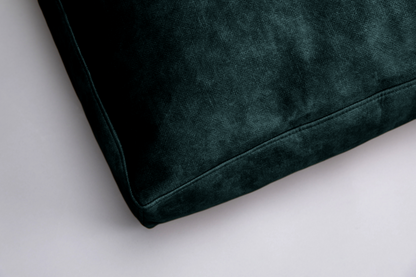Dog cushion bed | LuxSoft | 2-sided | EMERALD GREEN | animalistus