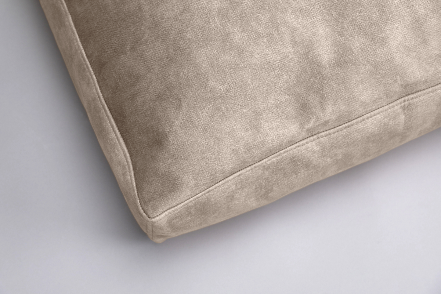 Dog cushion bed | LuxSoft | 2-sided | BEIGE | animalistus
