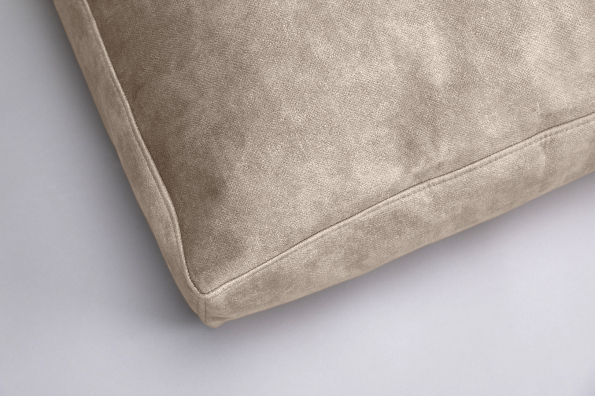 Dog cushion bed | LuxSoft | 2-sided | BEIGE | animalistus
