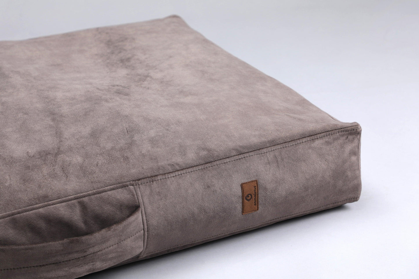 Dog cushion bed | LuxSoft | 2-sided | TAUPE | animalistus