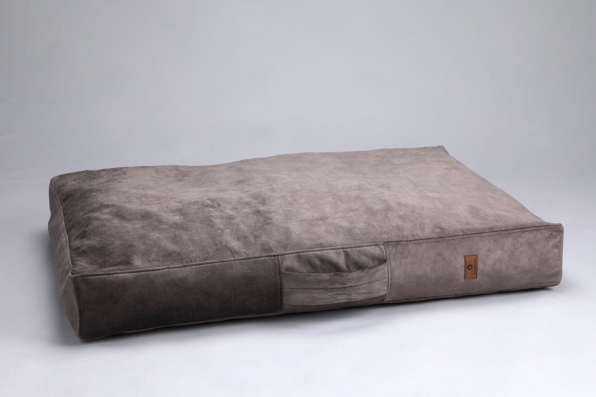 Dog cushion bed | LuxSoft | 2-sided | TAUPE | animalistus