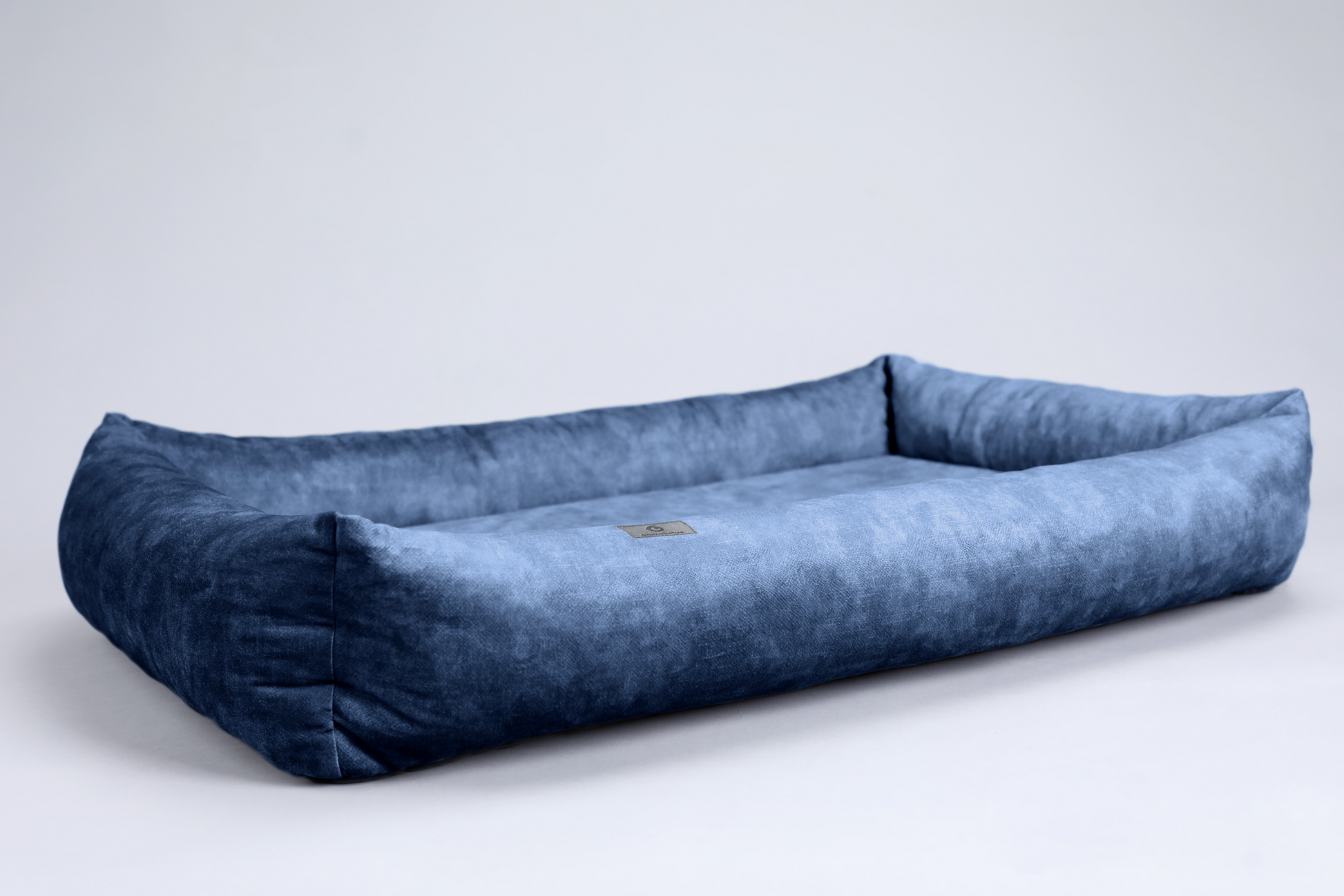 Dog bed with sides | 2-sided | SKY BLUE | animalistus