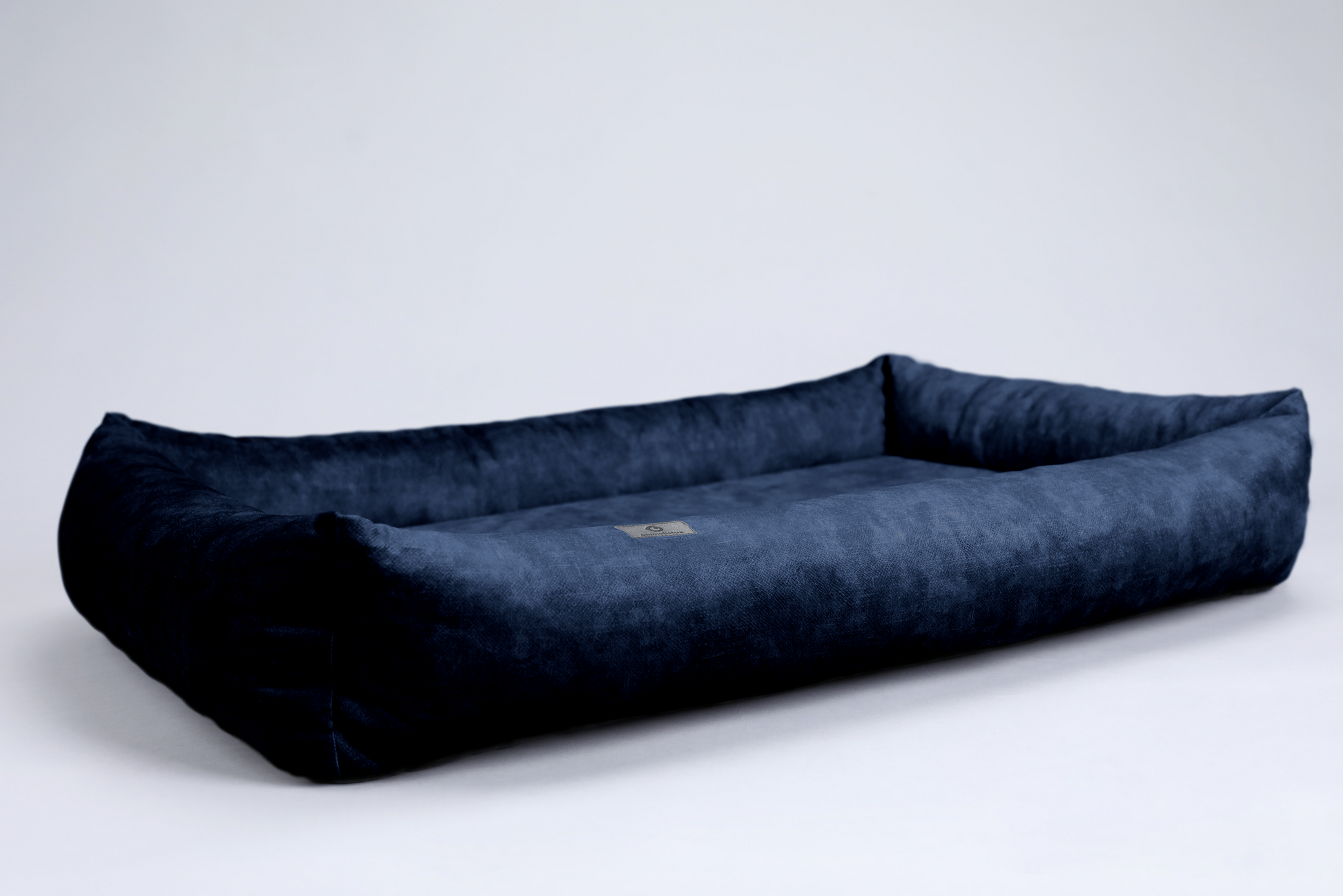 Dog bed with sides | 2-sided | ROYAL BLUE | animalistus
