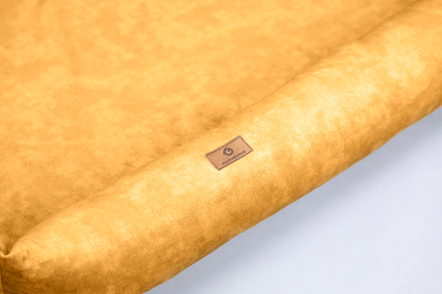 Dog bed with sides | 2-sided | AMBER YELLOW | animalistus