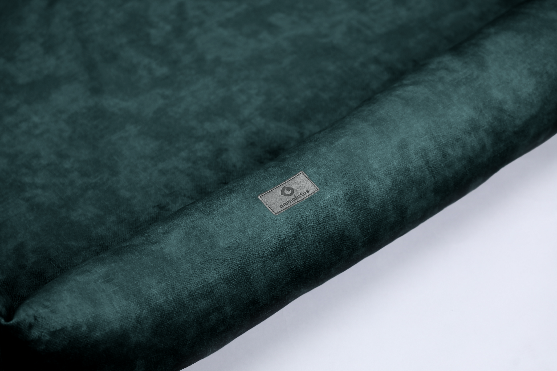 Dog bed with sides | 2-sided | EMERALD GREEN | animalistus