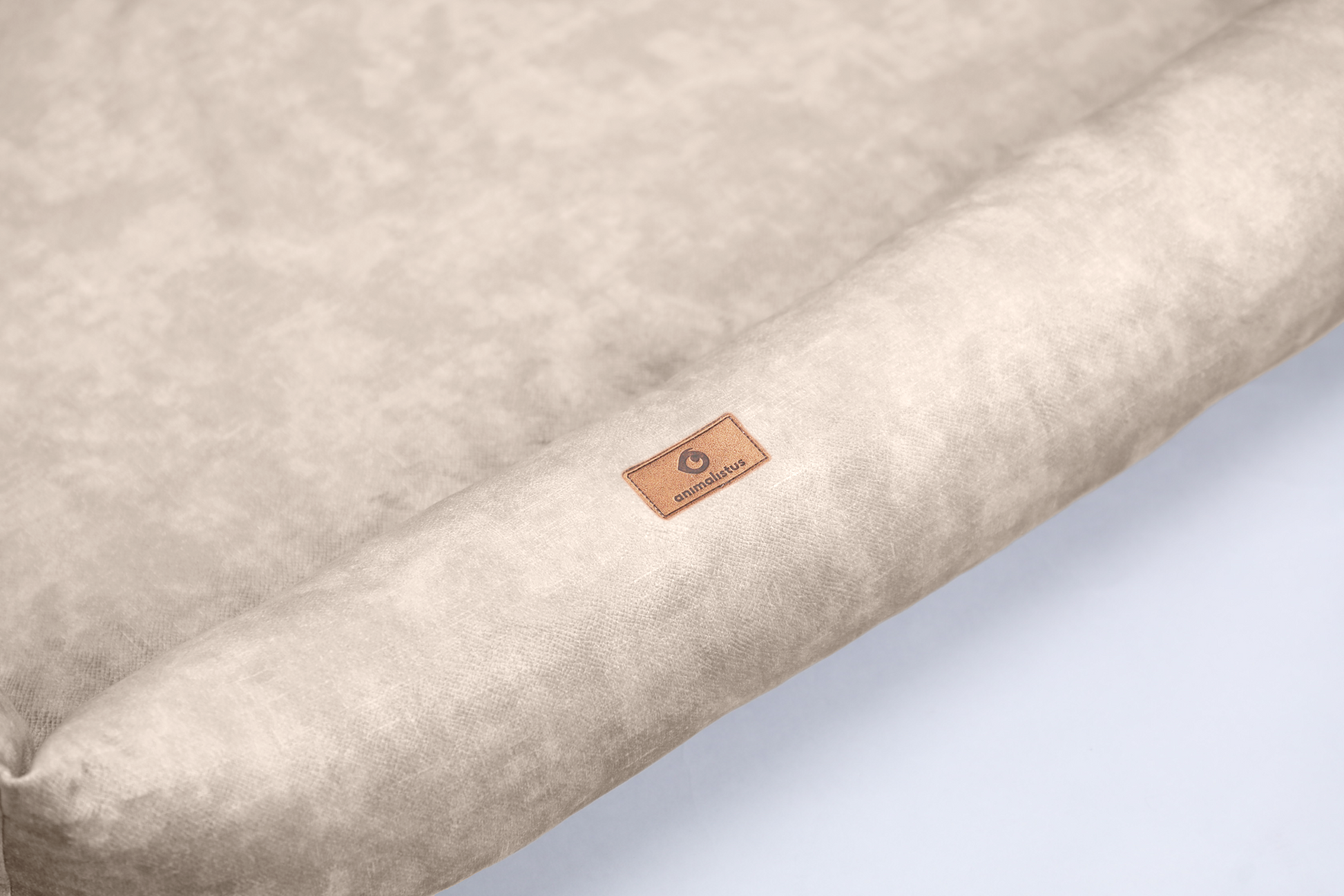 Dog bed with sides | 2-sided | BEIGE | animalistus