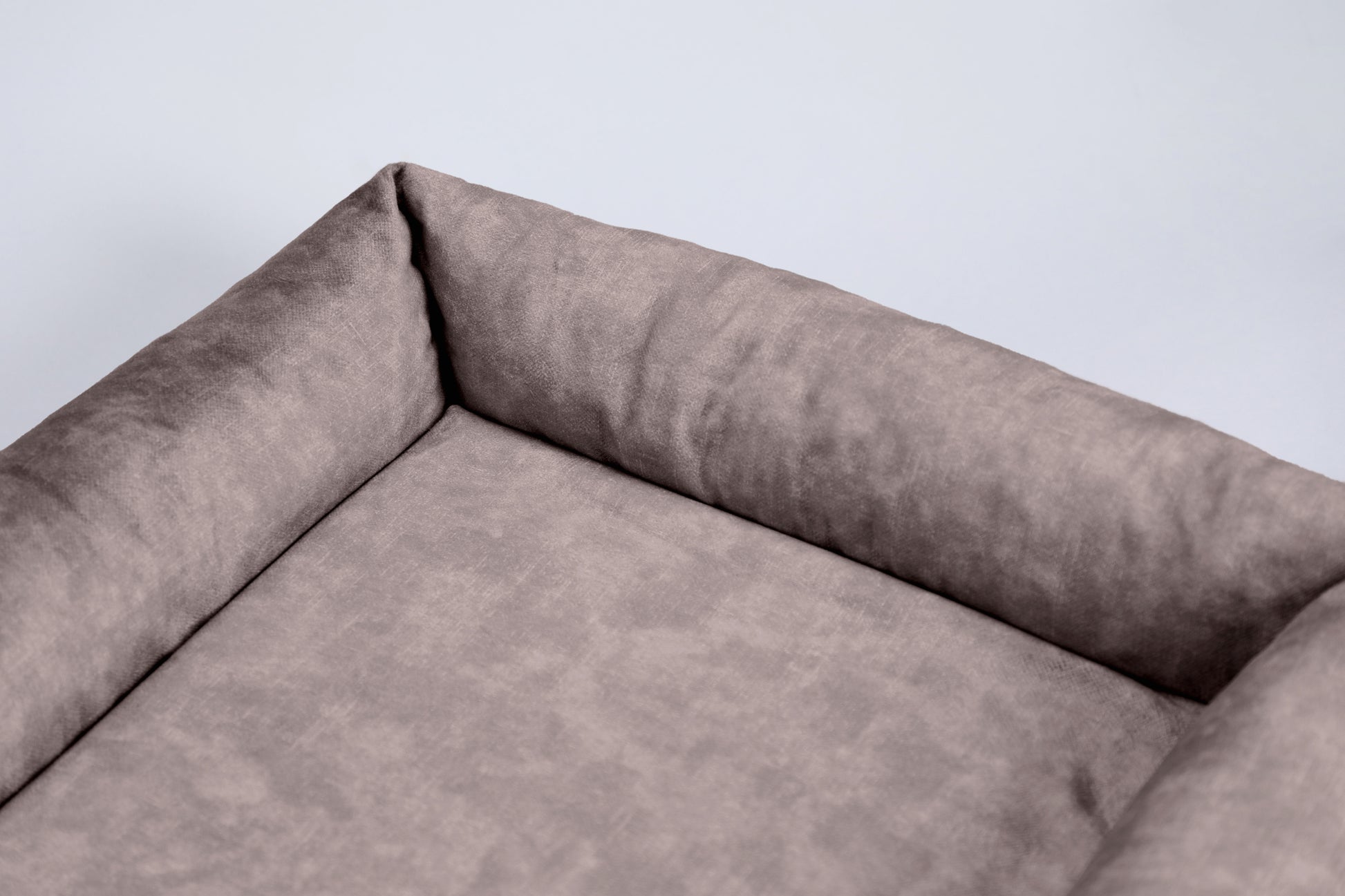 Dog bed with sides | 2-sided | TAUPE | animalistus