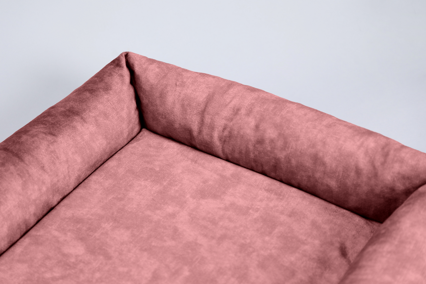 Dog bed with sides | 2-sided | TERRACOTTA | animalistus