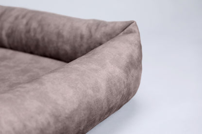 Dog bed with sides | 2-sided | TAUPE | animalistus