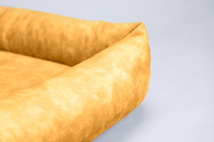 Dog bed with sides | 2-sided | AMBER YELLOW | animalistus