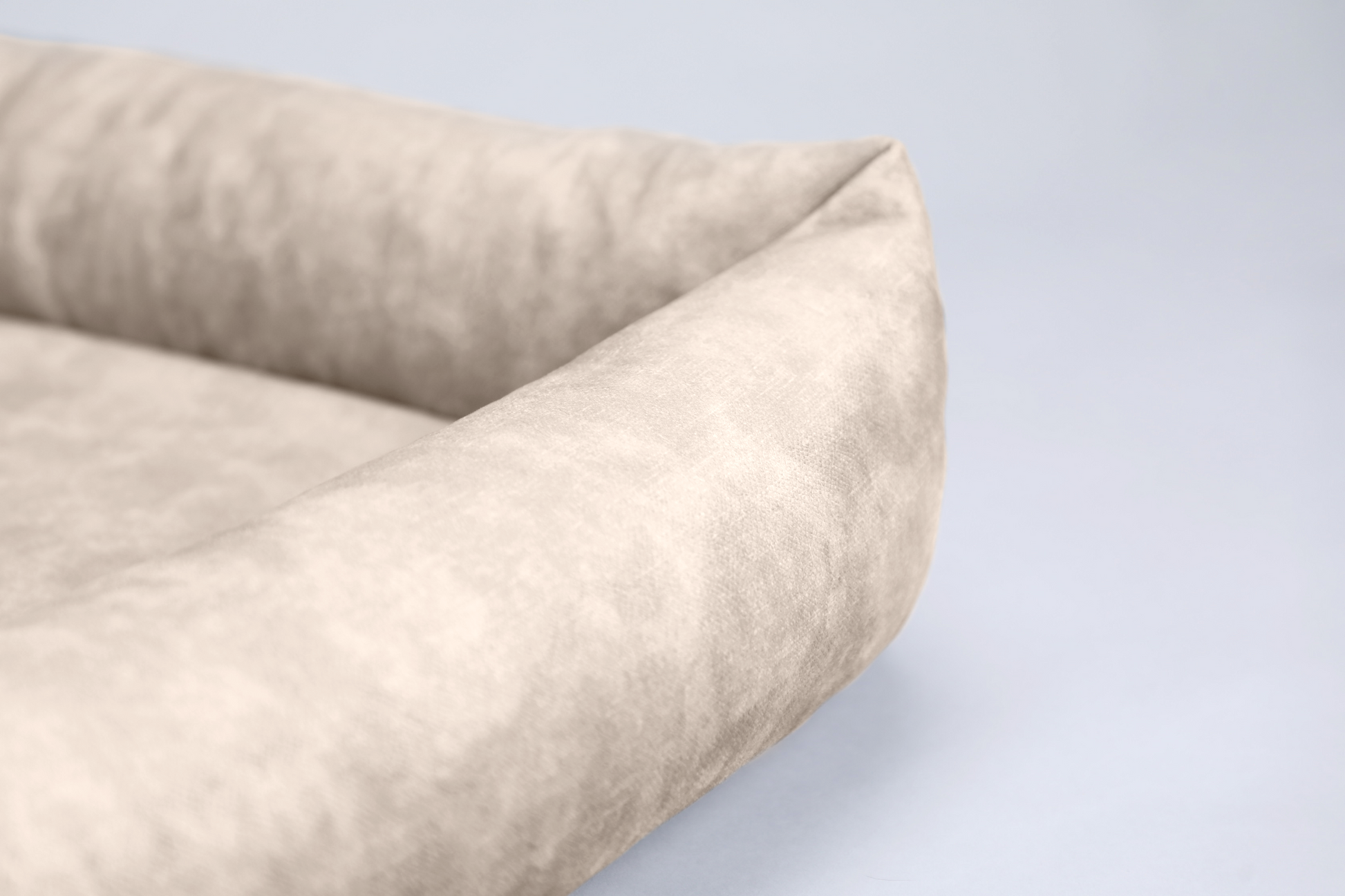 Dog bed with sides | 2-sided | BEIGE | animalistus