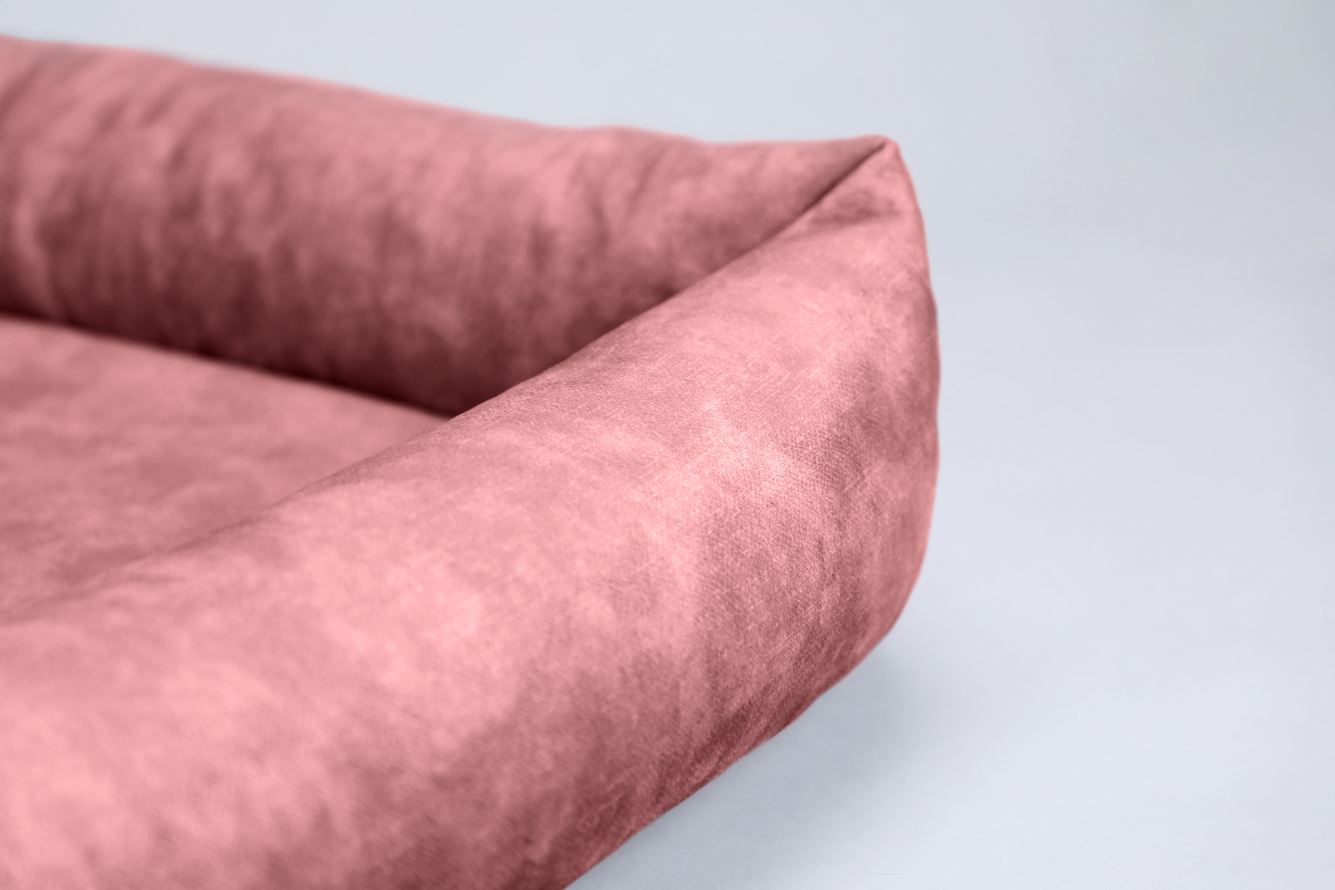 Dog bed with sides | 2-sided | TERRACOTTA | animalistus
