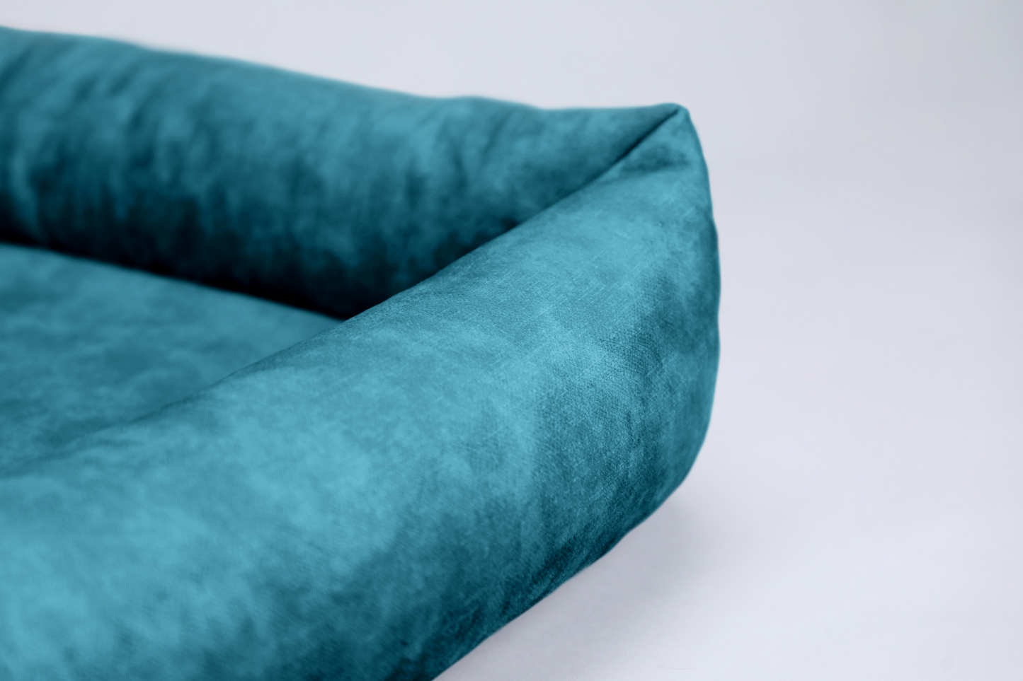 Dog bed with sides | 2-sided | OCEAN GREEN | animalistus