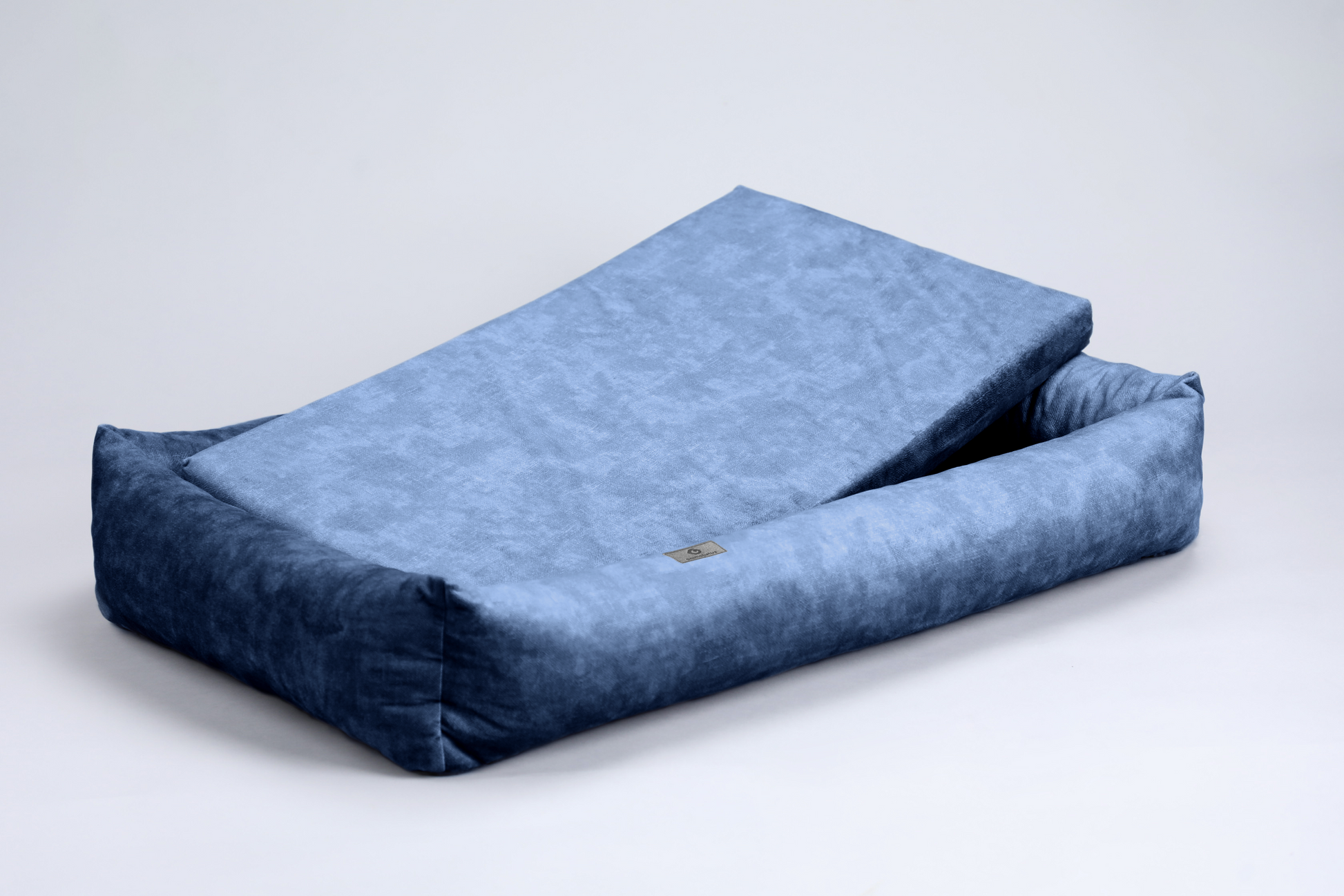 Dog bed with sides | 2-sided | SKY BLUE | animalistus
