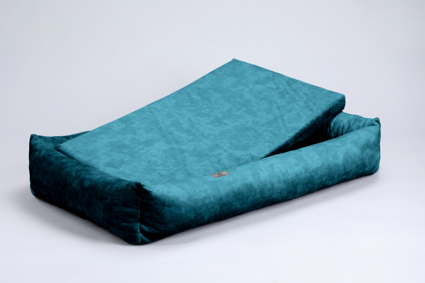 Dog bed with sides | 2-sided | OCEAN GREEN | animalistus