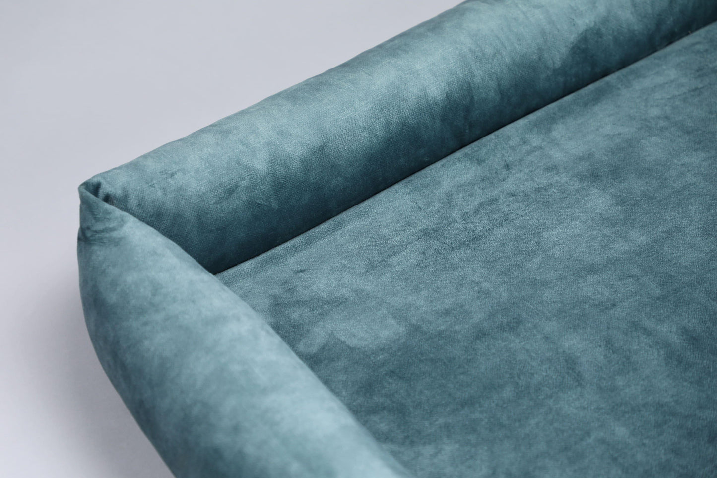 Dog bed with sides | 2-sided | DUSTY GREEN | animalistus