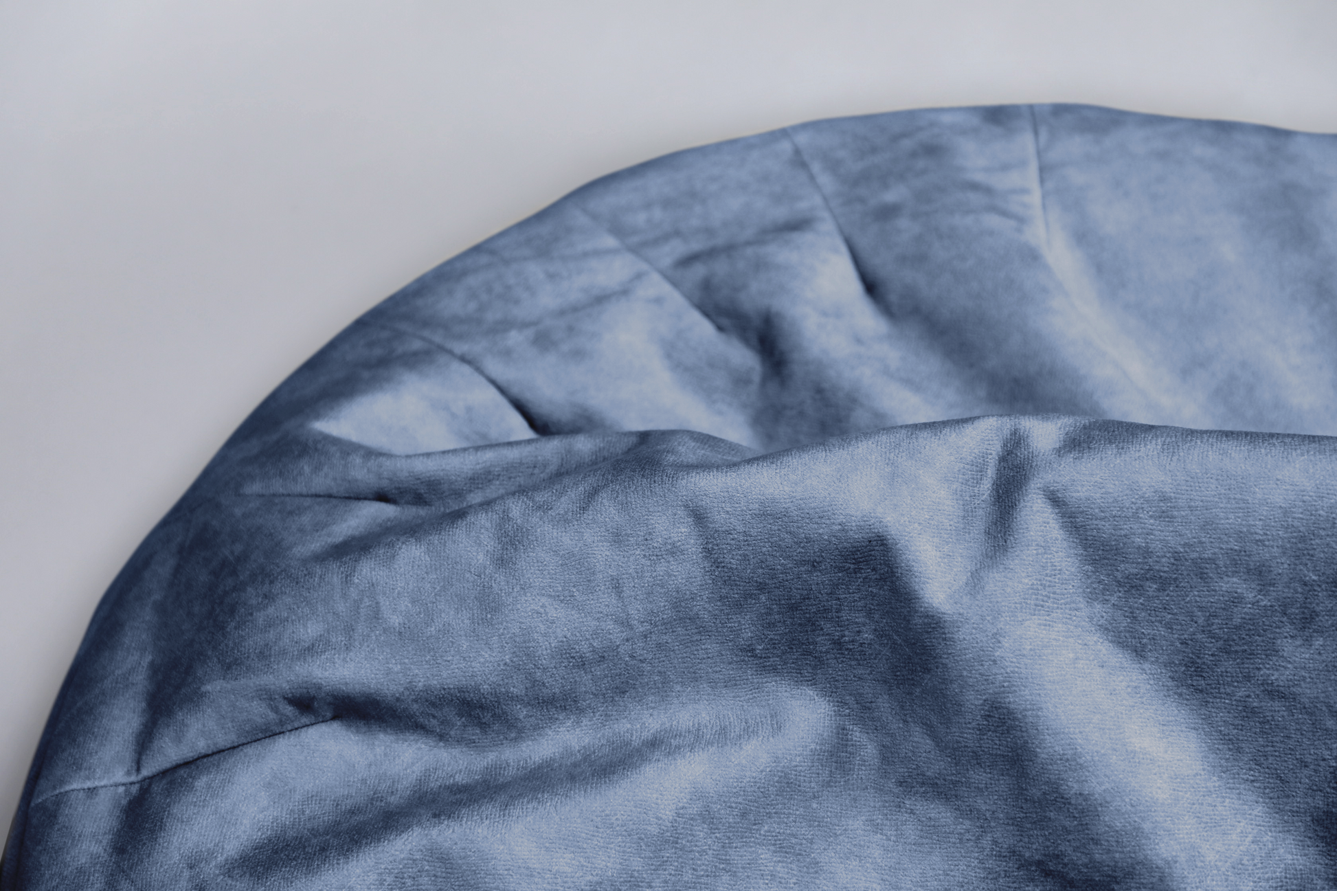 Cozy cave dog bed | ComfySupport+ | SKY BLUE+ROYAL BLUE | animalistus