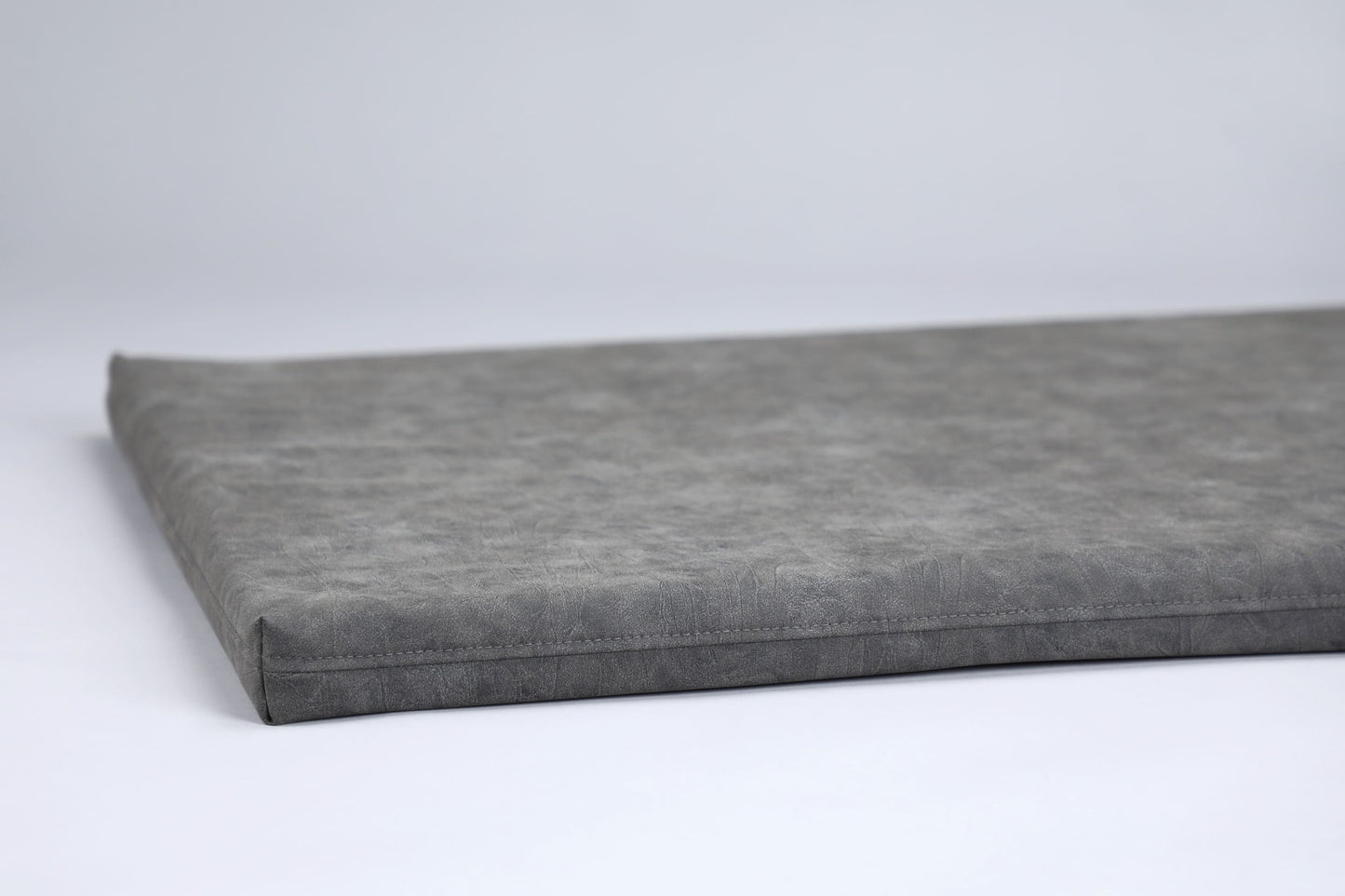 Dog crate mattress | Travel dog bed | 2-sided | Water resistant | IRON GREY - premium dog goods handmade in Europe by animalistus