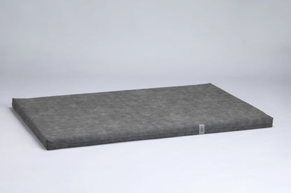Dog crate mattress | Travel dog bed | 2-sided | Water resistant | IRON GREY - premium dog goods handmade in Europe by My Wild Other
