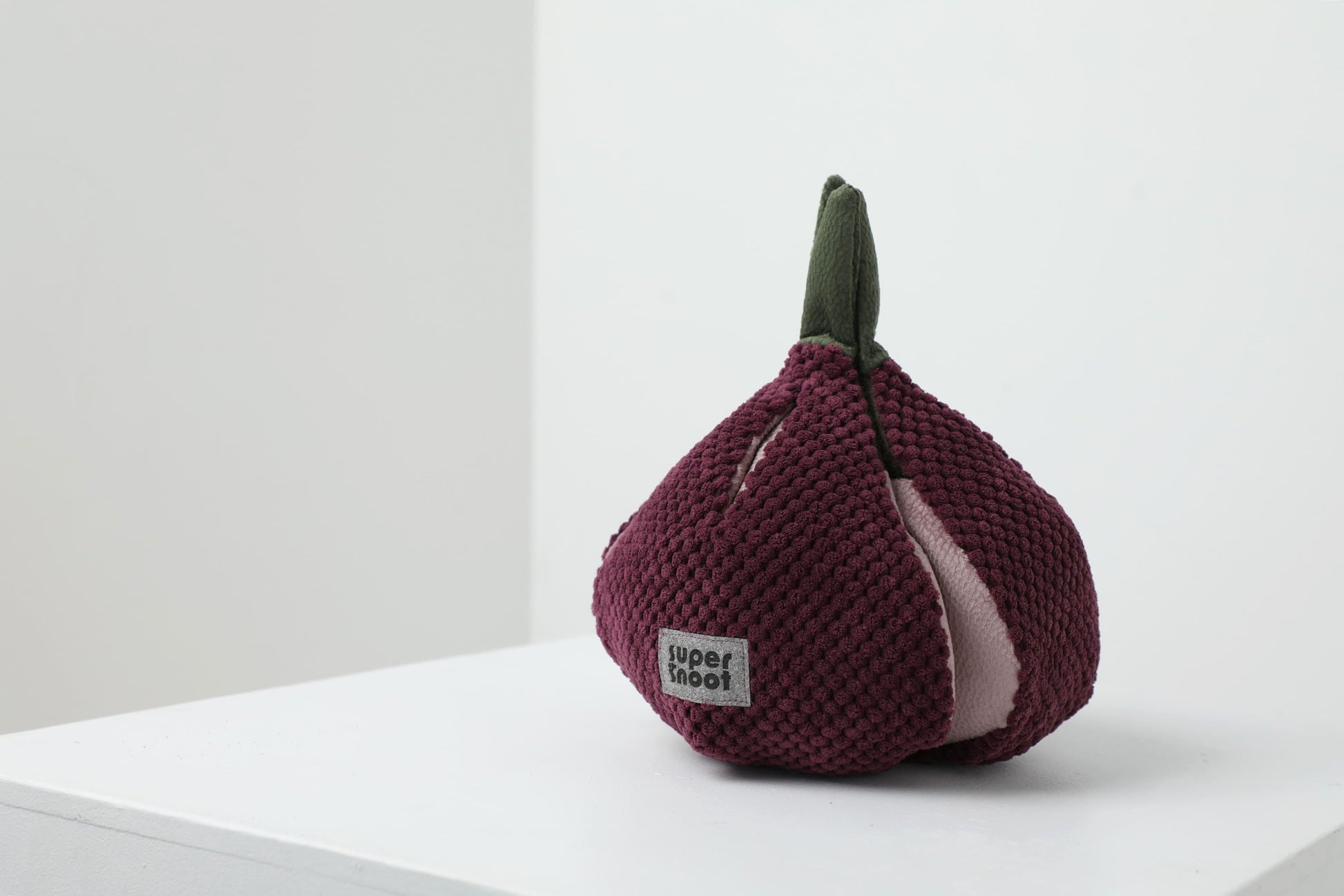 Interactive dog toy SUPERSNOOT Onion. Handmade, 6 pockets - premium dog goods handmade in Europe by My Wild Other