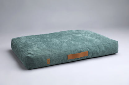 Scandinavian design dog bed | 2-sided | JUNGLE GREEN by My Wild Other