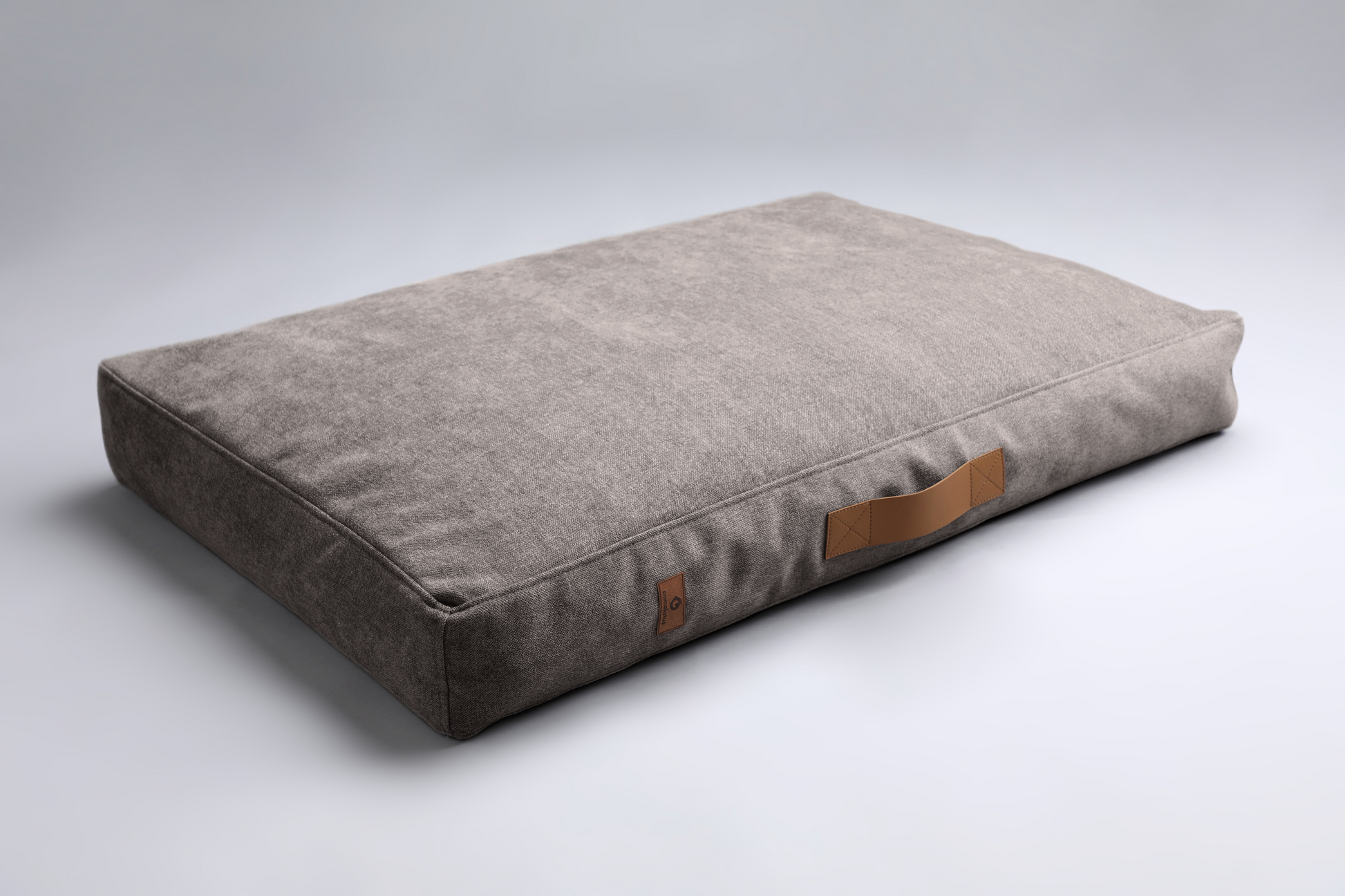 Scandinavian design dog bed | LuxSoft | 2-sided | COFFEE BROWN | animalistus