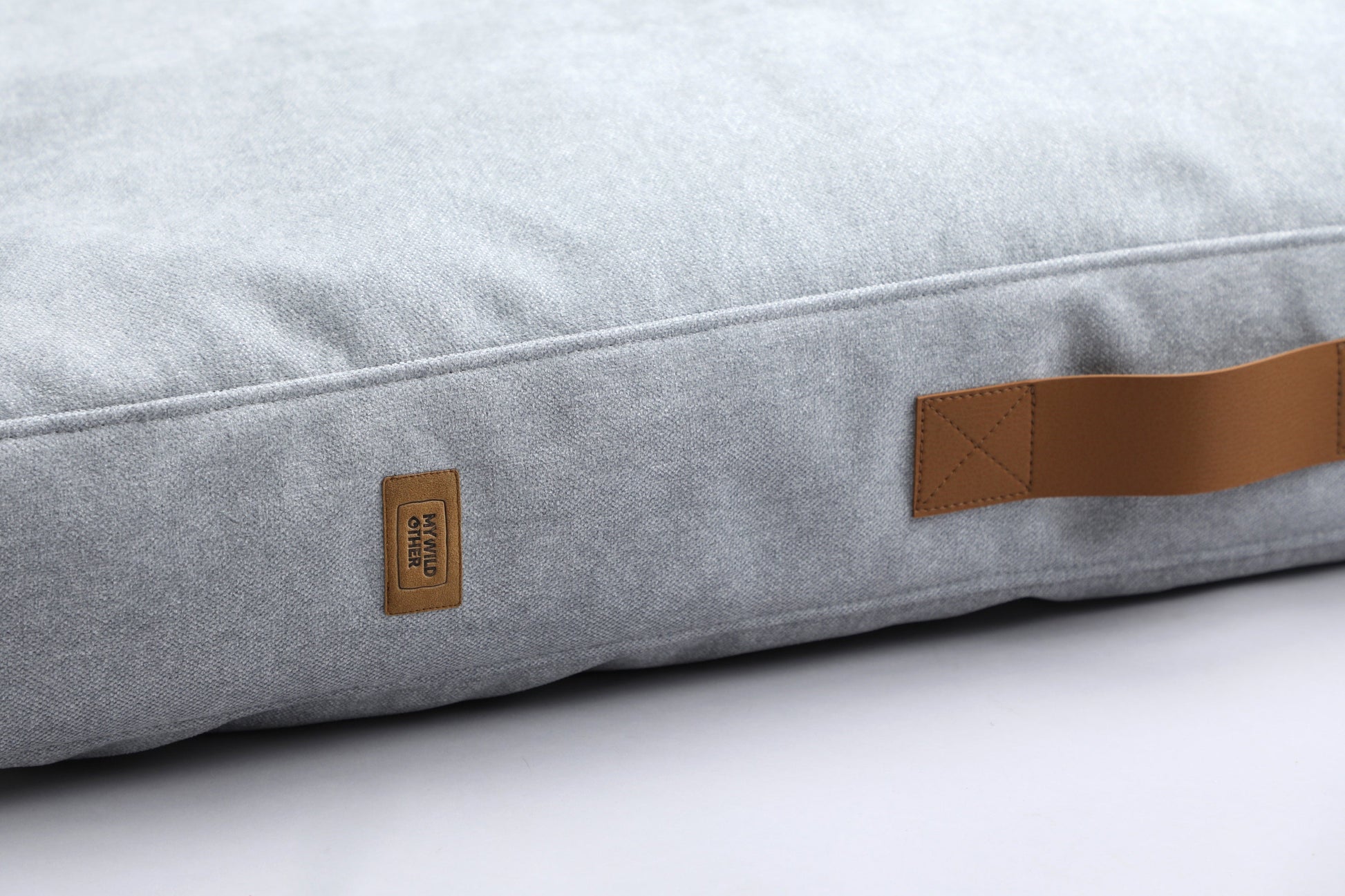 XL only | Scandinavian design dog bed | 2-sided | FOG GREY by My Wild Other