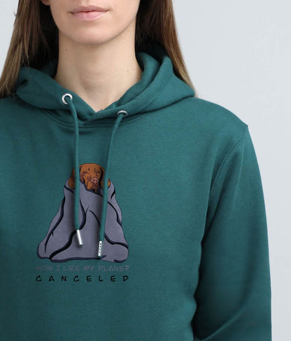 Cosy dog | Hoodie with dog. Regular fit | Unisex - premium dog goods handmade in Europe by My Wild Other