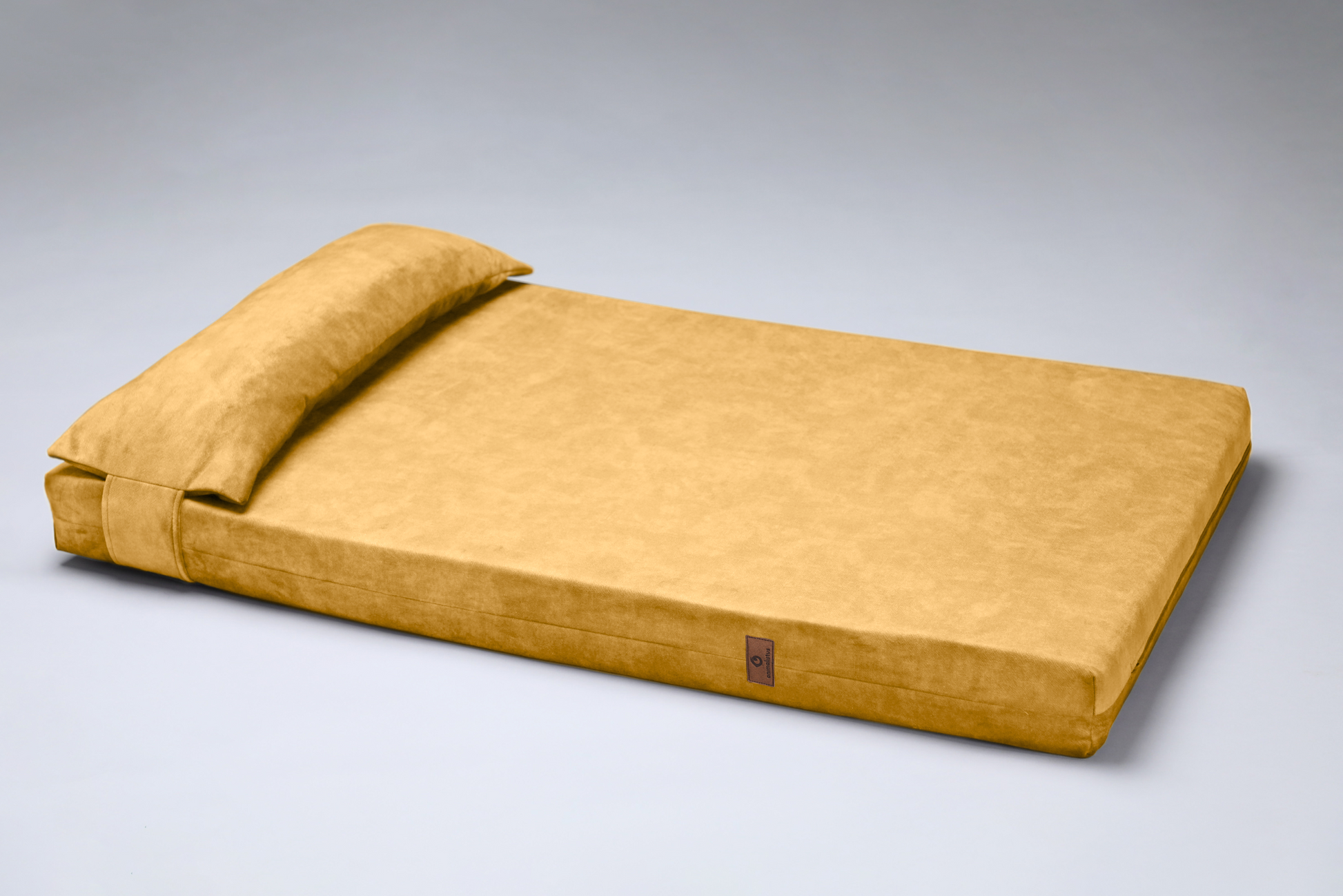 Dog's bedroom bed | ComfySupport+ | 2-sided | AMBER YELLOW | animalistus