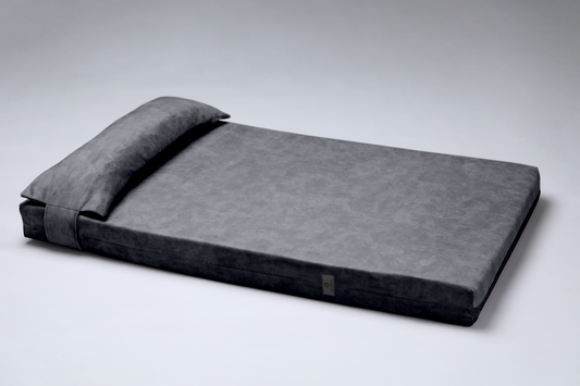 Dog's bedroom bed | ComfySupport+ | 2-sided | GRAPHITE GREY | animalistus