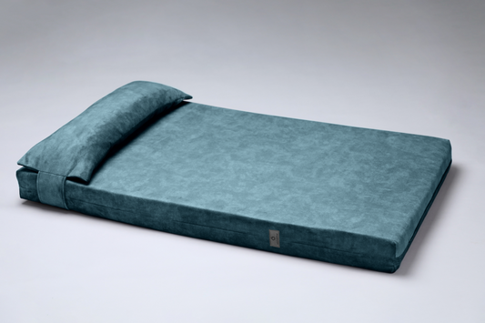 Dog's bedroom bed | ComfySupport+ | 2-sided | DUSTY GREEN | animalistus